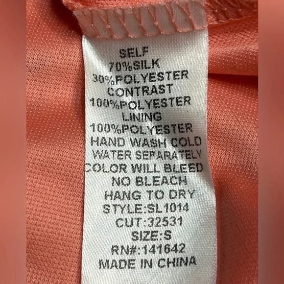 She  & Sky dress,silk,halter,plisse,lace,floral flounce,summer dress,boho,event - Picture 12 of 15